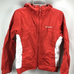 Columbia S Waterproof Windbreaker Jacket & Hood